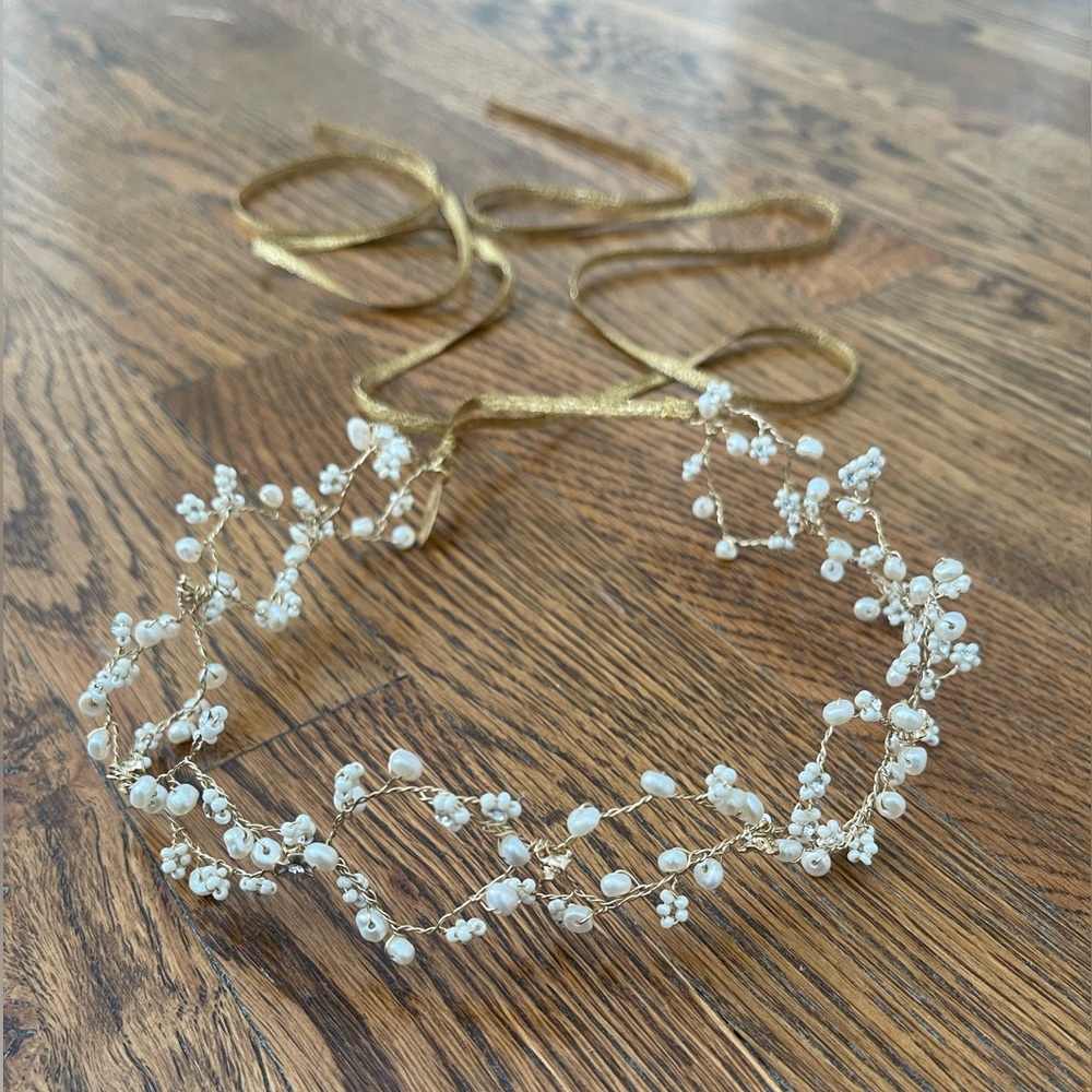 BHLDN Pearldrop Halo